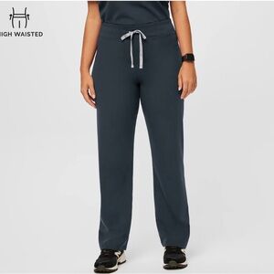 Figs women’s gray high waisted scrub pant
